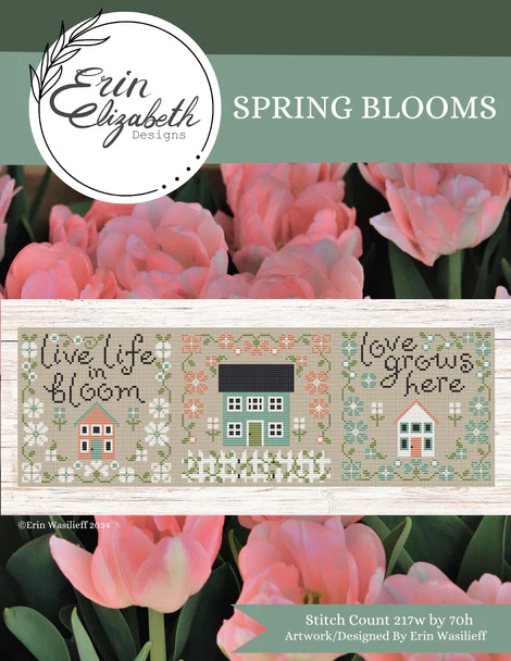 Spring Blooms- Cross Stitch Pattern