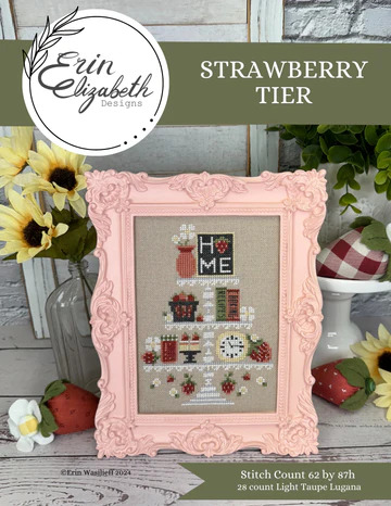 Strawberry Tier - Cross Stitch Pattern