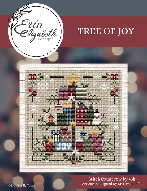 Tree Of Joy - Christmas Cross Stitch Pattern