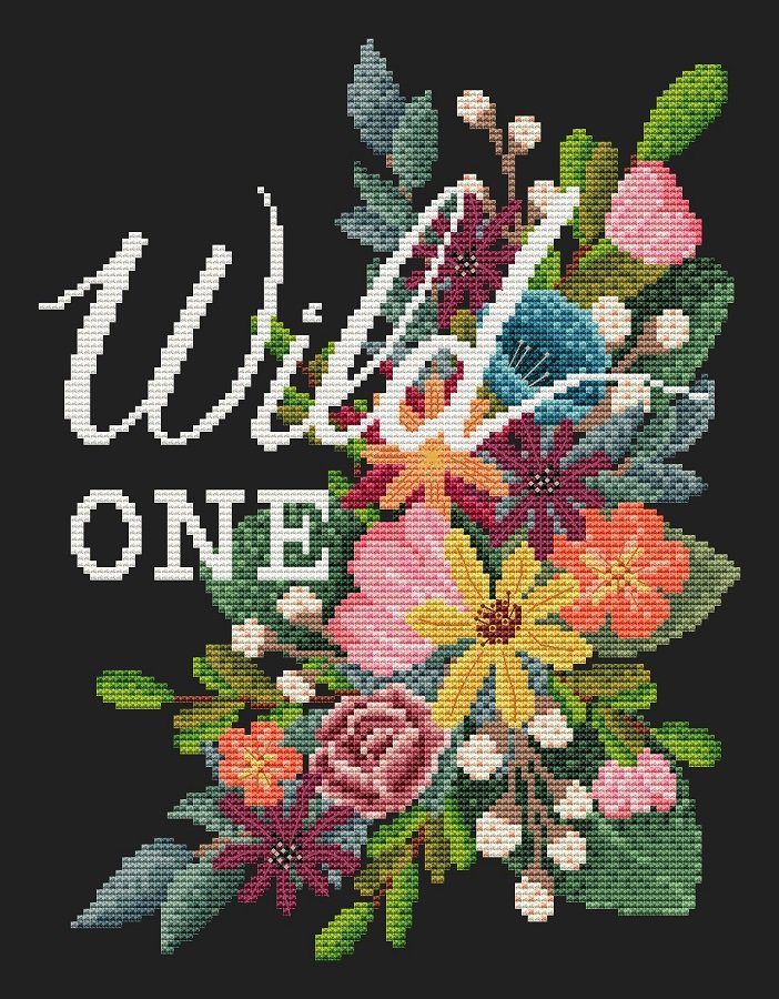 Wild One - Cross Stitch Pattern
