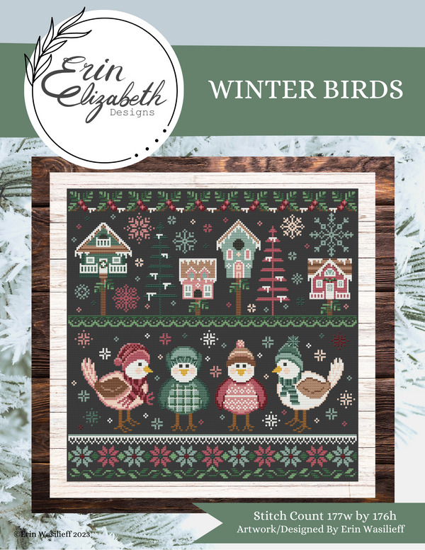 Winter Birds - Cross Stitch Pattern