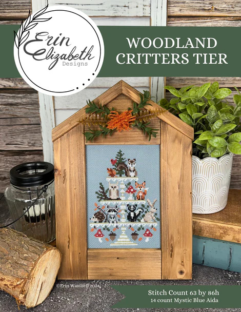 Woodland Critters Tier - Cross Stitch Pattern