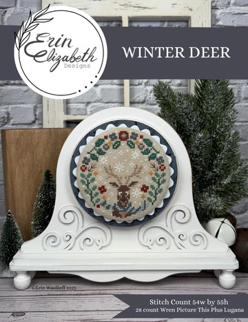 Winter Deer - Cross Stitch Pattern