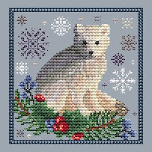 Winter Fox - Cross Stitch Pattern