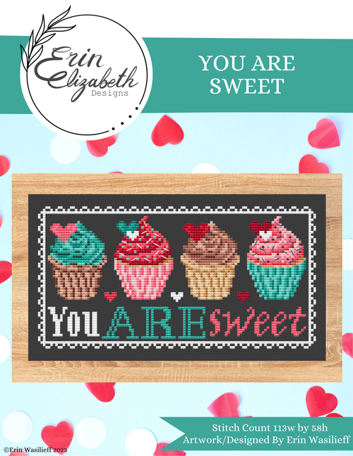 You Are Sweet - Cross Stitch Pattern
