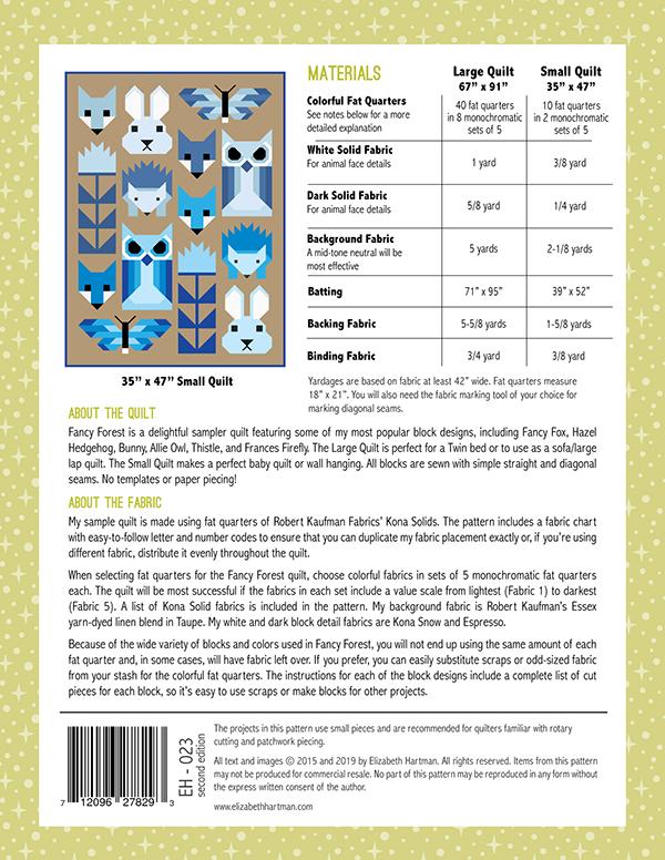 Fancy Forest - Quilt Pattern