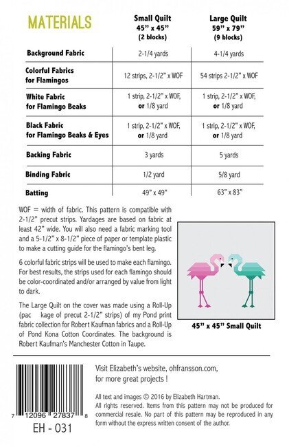 Florence Flamingo - Quilt Pattern