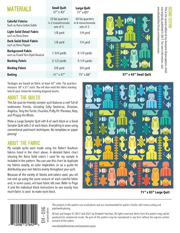 Awesome Ocean - Quilt Pattern