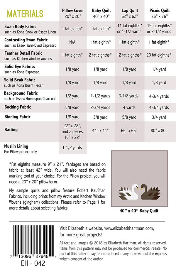 Swan Island - Quilt Pattern