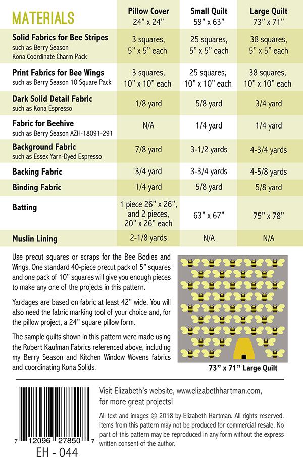 Beehive - Quilt Pattern