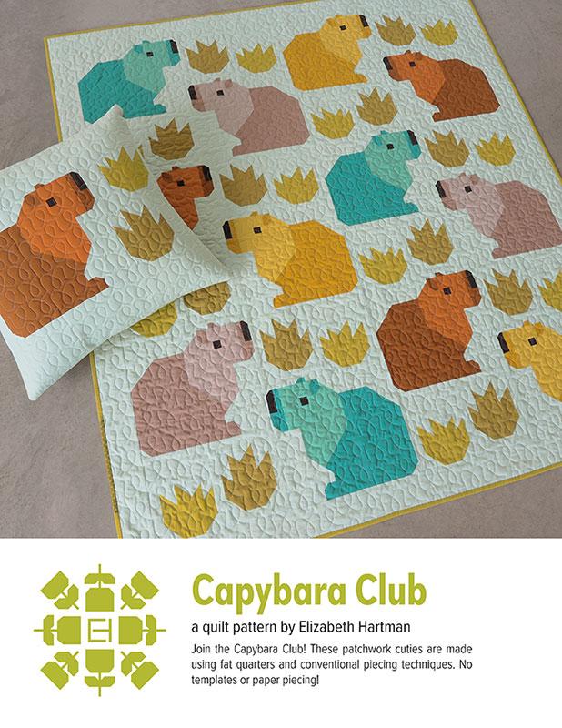 Capybara Club - Quilt Pattern