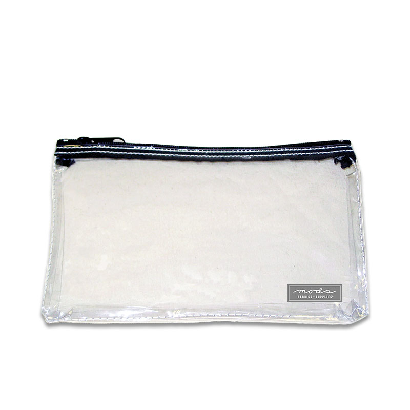Clear Bag with  Zipper 5" x 8"