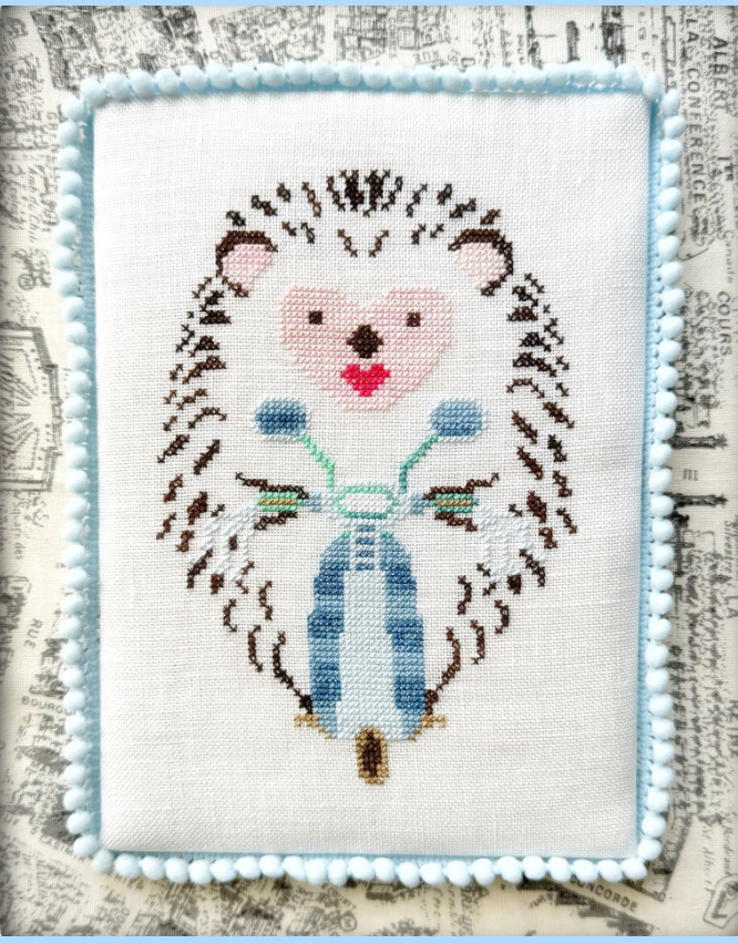 Living On The Hedge - Cross Stitch Pattern