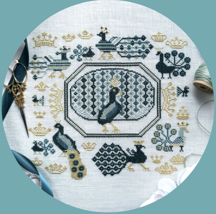 Broderie Paon - Cross Stitch Pattern