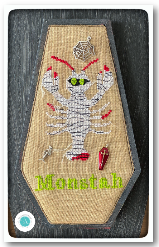 Monstah - Halloween Cross Stitch Pattern