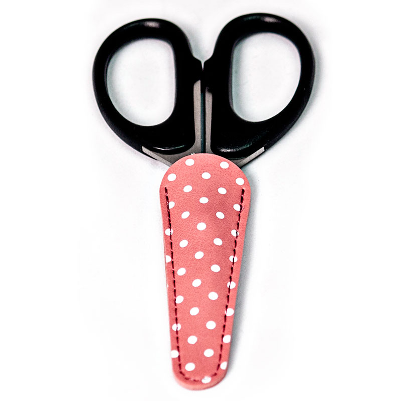 Scissor Case White/Pink
