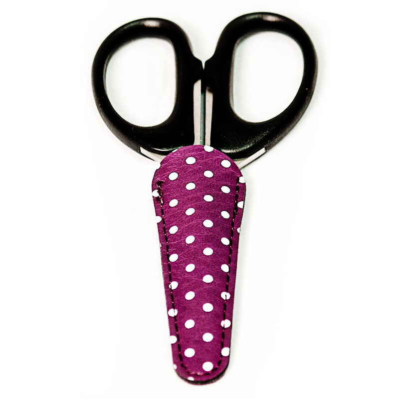 Scissor Case White/Purple