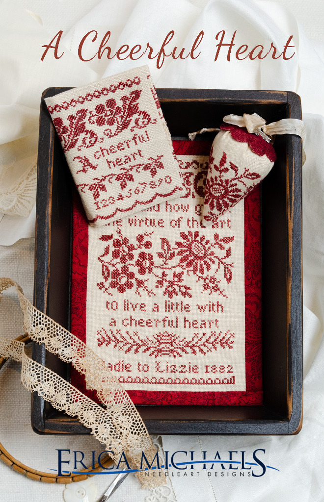 A Cheerful Heart - Cross Stitch Pattern