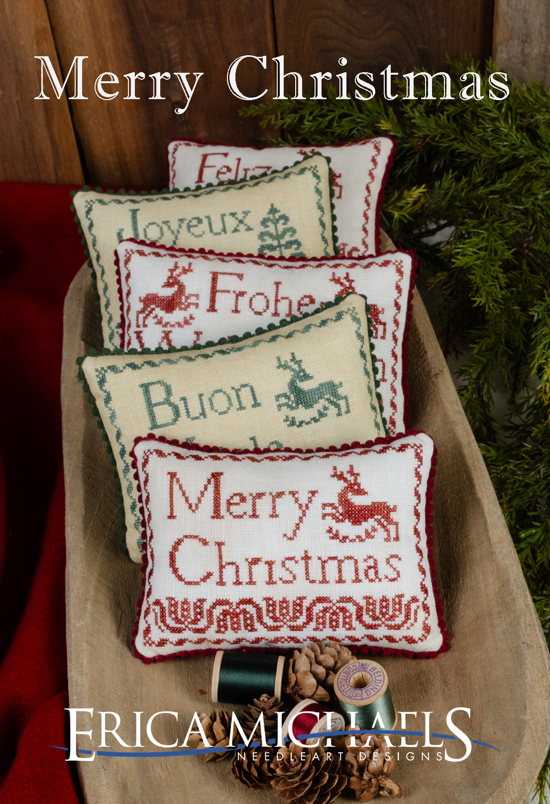 Merry Christmas - Cross Stitch Pattern