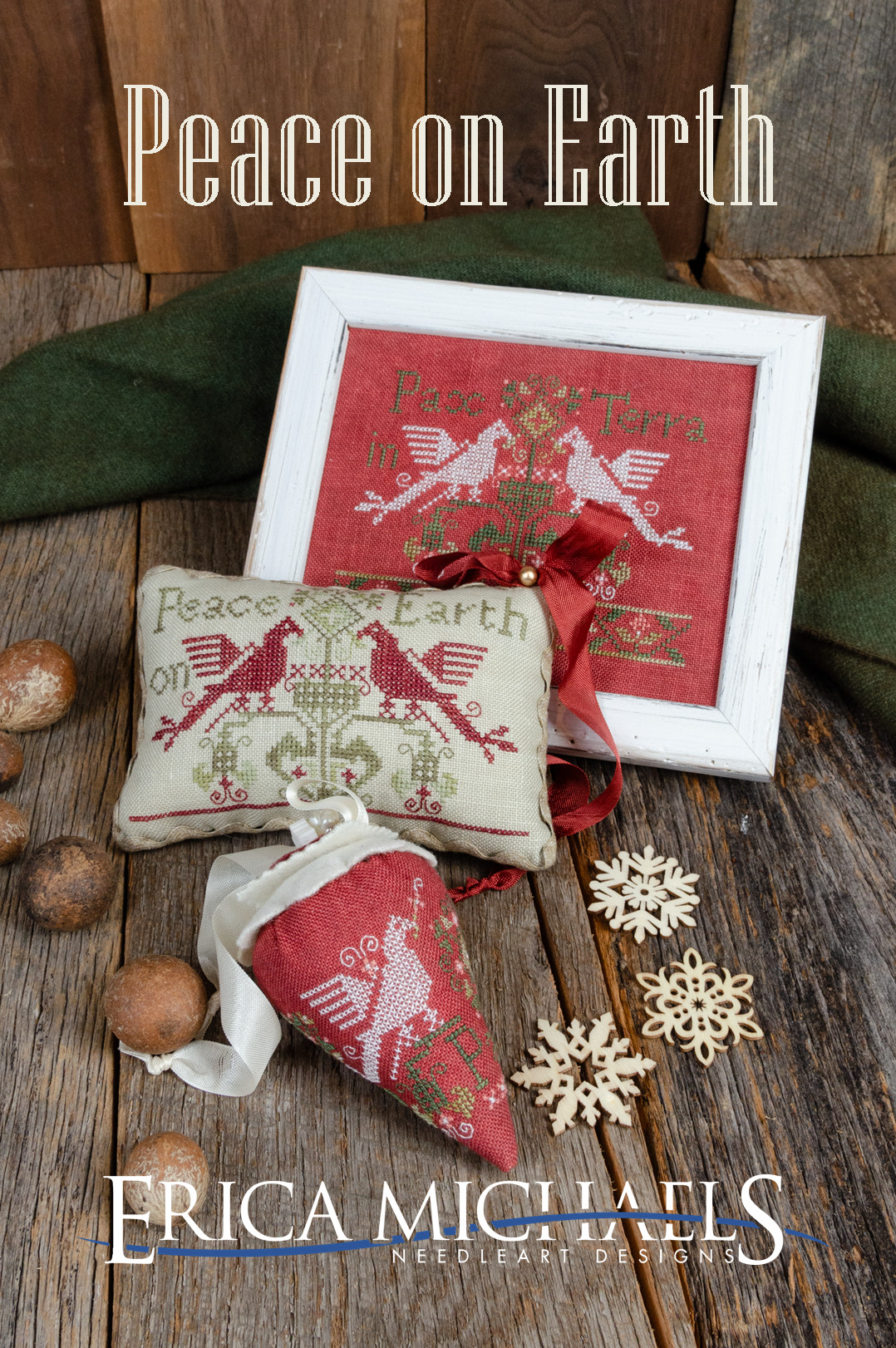 Peace On Earth - Christmas Cross Stitch Pattern