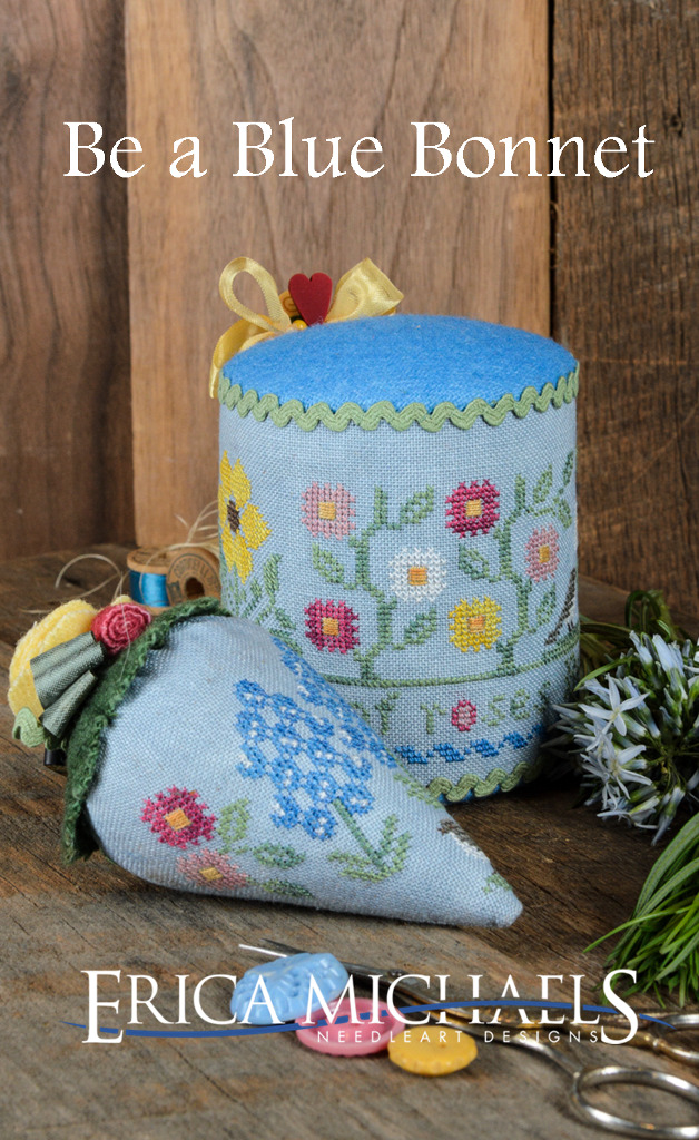 Be a Blue Bonnet - Cross Stitch Pattern