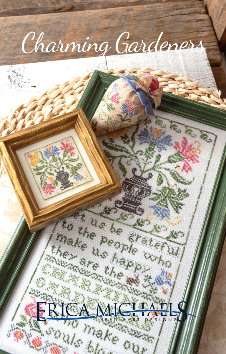 Charming Gardeners - Cross Stitch Pattern
