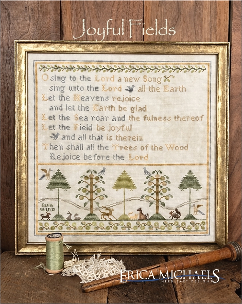 Joyful Fields - Christian Cross Stitch Pattern