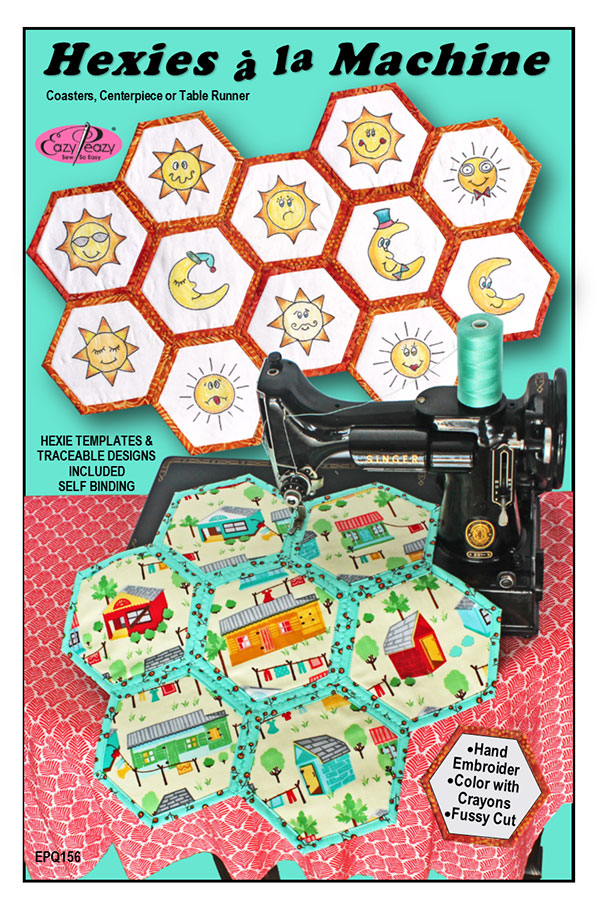Hexies A La Machine - Quilt Pattern