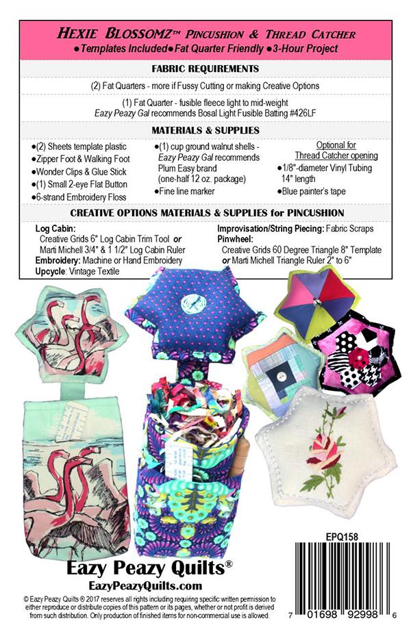 Hexie Blossomz - Quilt Pattern