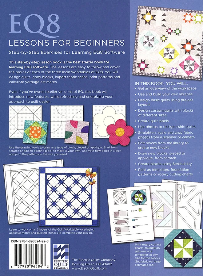 EQ8 Lessons For Beginners - Quilt Pattern