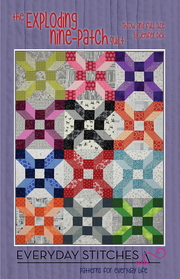 The Exploding Nine Patch - Quilt Pattern