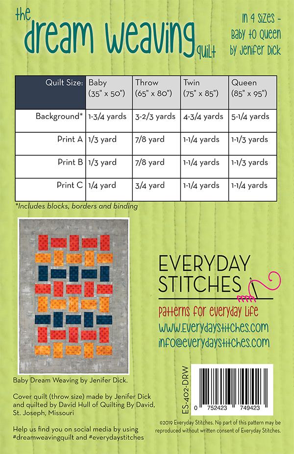 Dream Weaving - Quilt Pattern