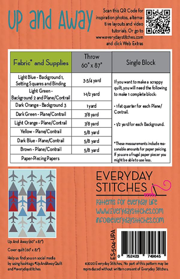 Up And Away - Quilt Pattern