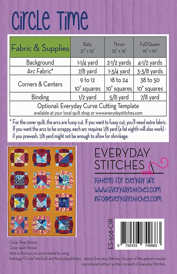Circle Time - Quilt Pattern