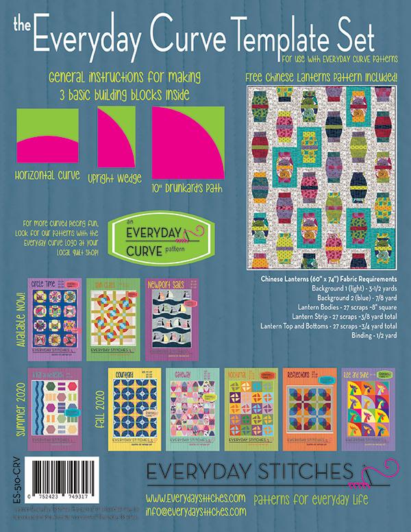 The Everyday Curve Quilt Templates