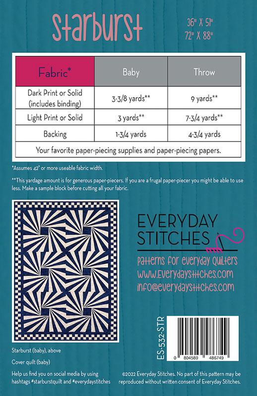 Starburst - Quilt Pattern