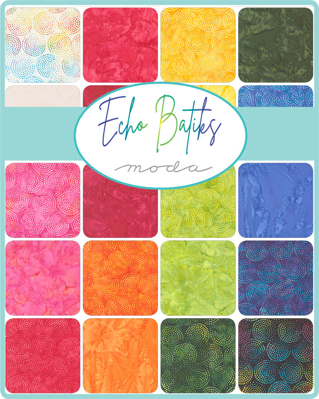 Echo Batiks Pine - Quilt Fabric