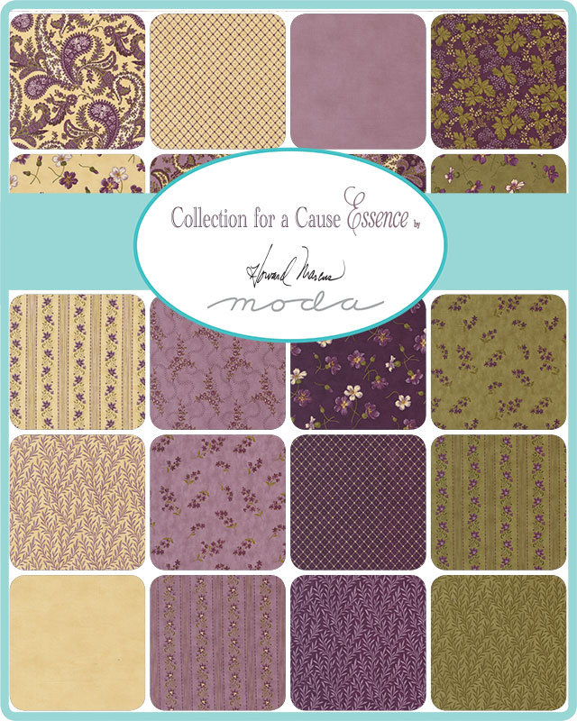 Collections Essence Blooms Parchment - Quilt Fabric