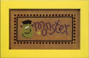 Halloween Boo Club - Brew/Monster - Cross Stitch Pattern