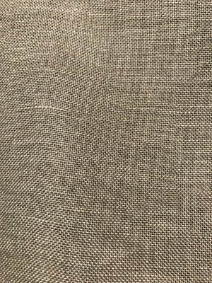 28 Count 18th Century Brown Linen 27x34