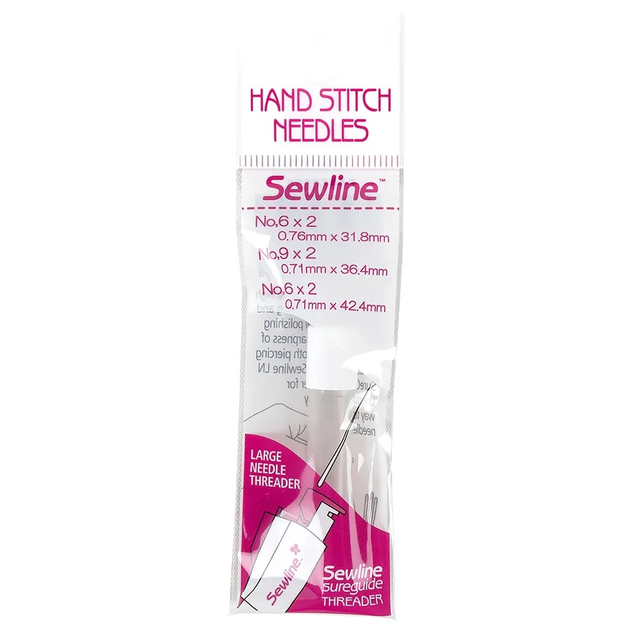 Sewline Hand Stitch Needles Sizes 6 and 9