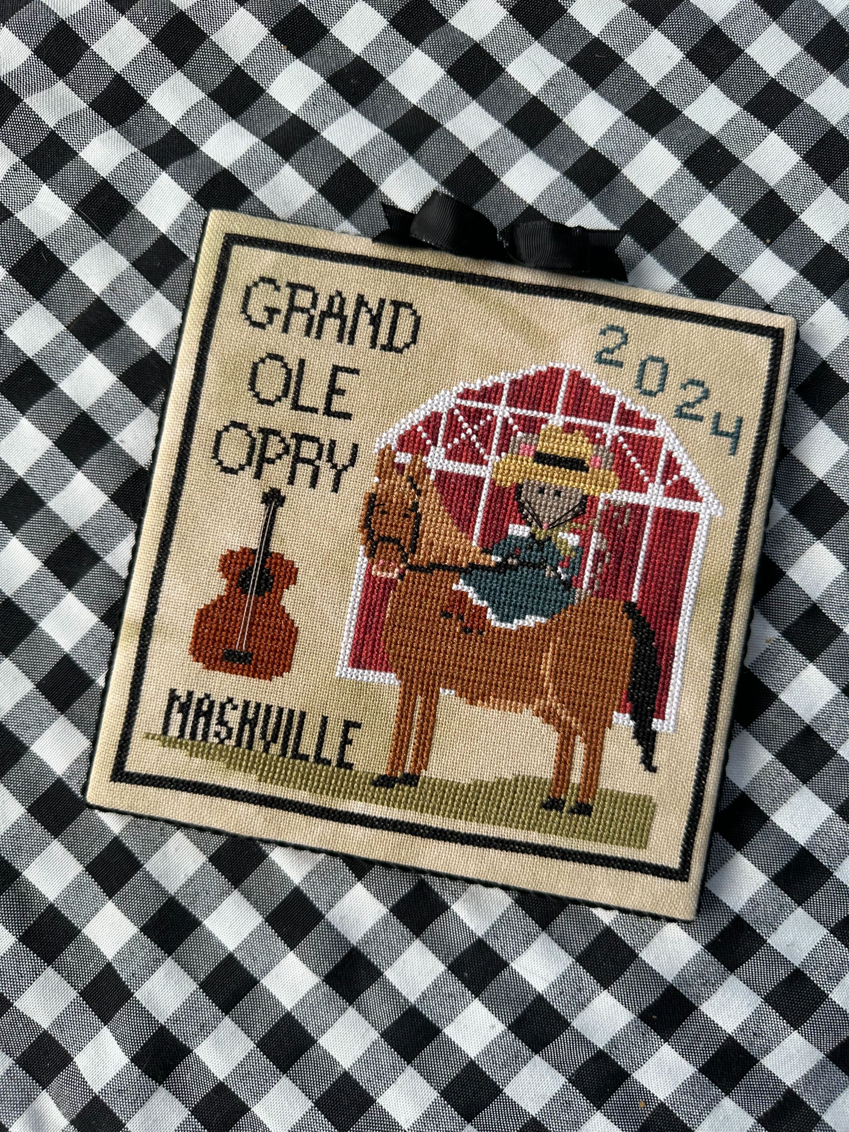 Matilda Goes to Nashville - Cross Stitch Pattern 