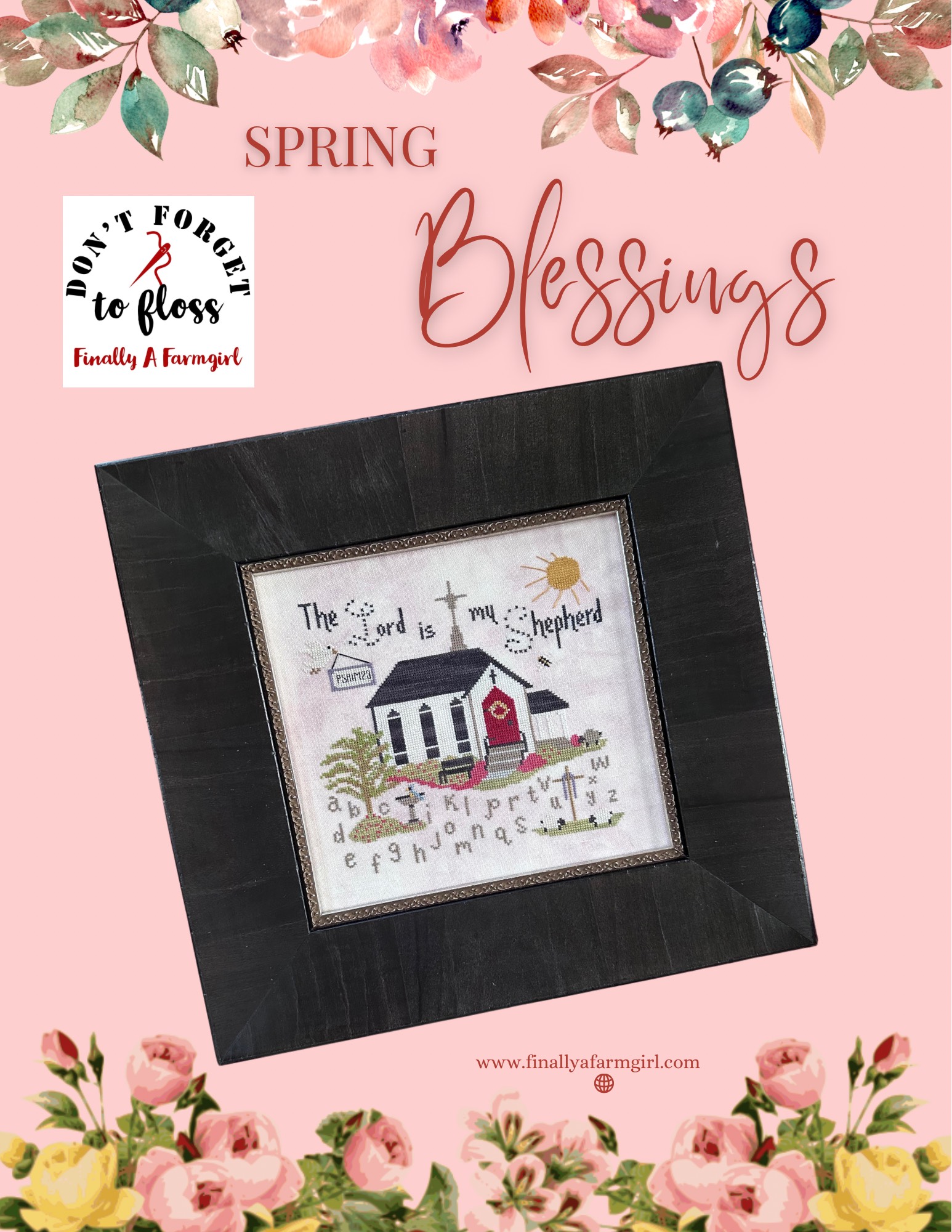 Spring Blessings - Cross Stitch Pattern 