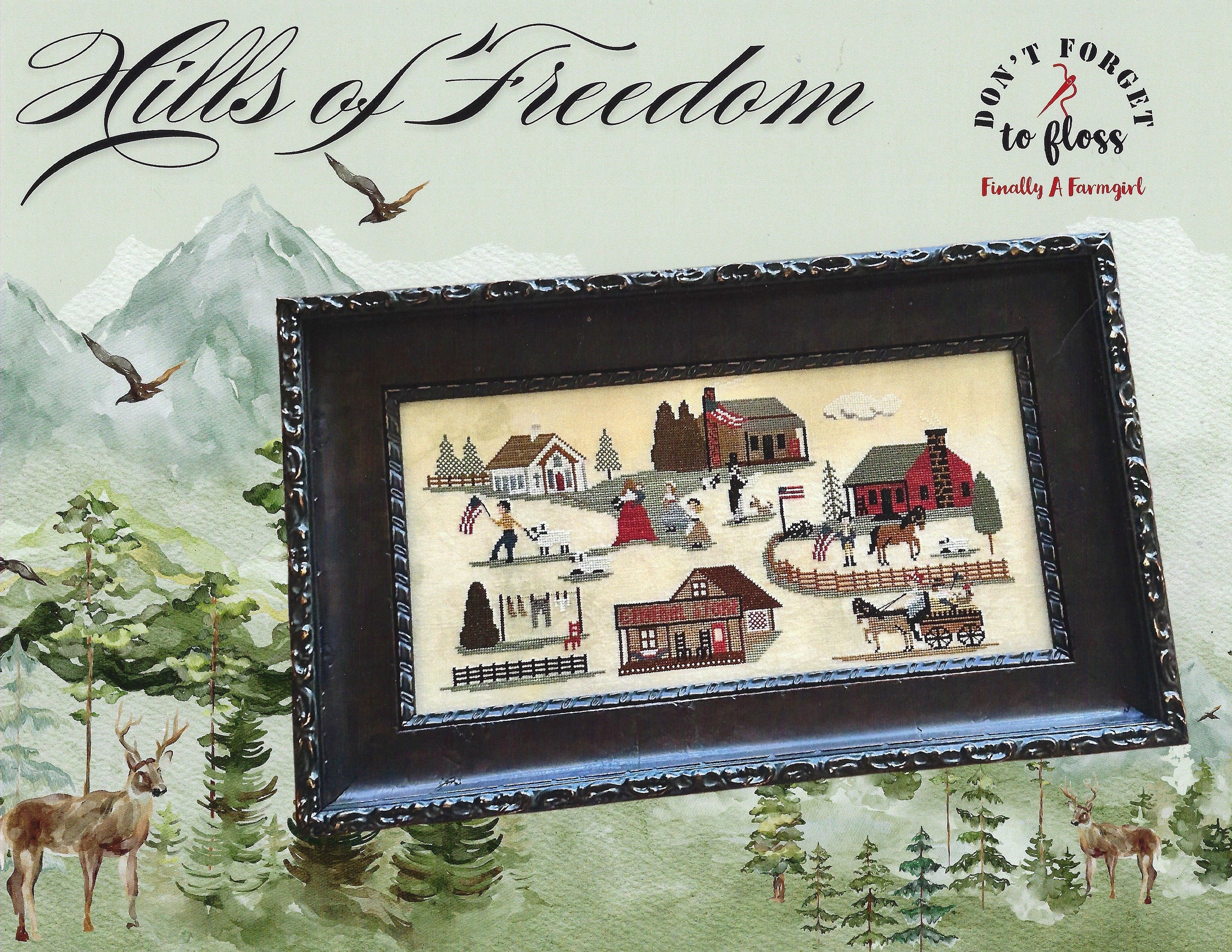 Hills of Freedom - Cross Stitch Pattern 