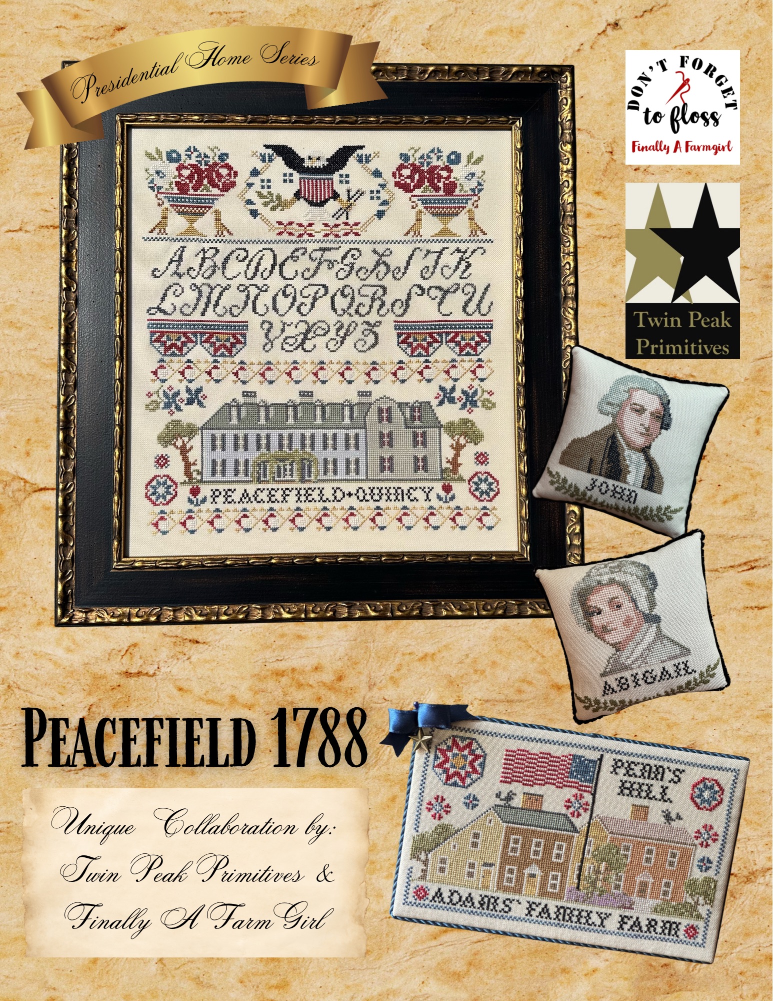 Peacefield 1788 - Cross Stitch Pattern 