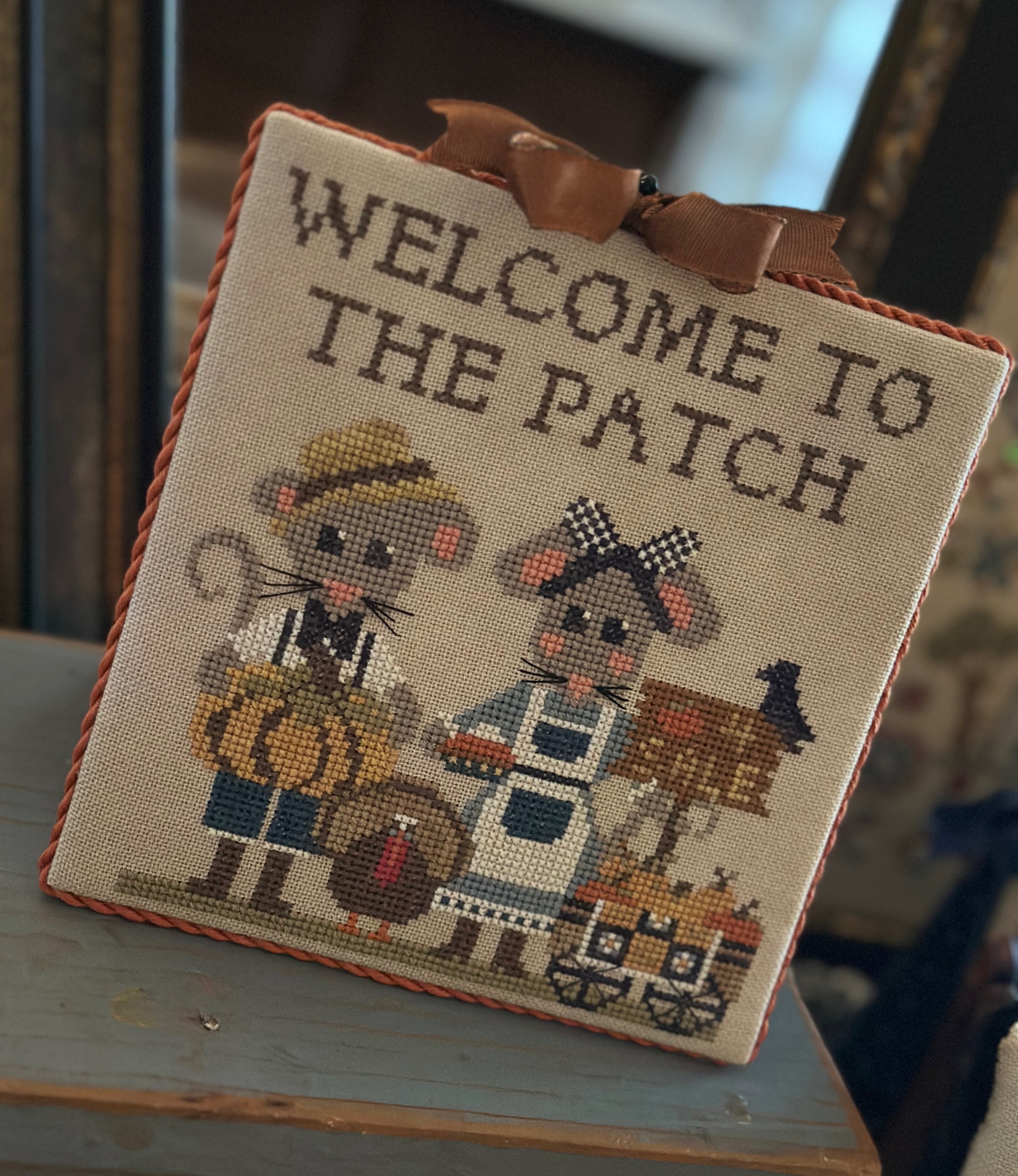 Welcome to the Patch - Cross Stitch Pattern 
