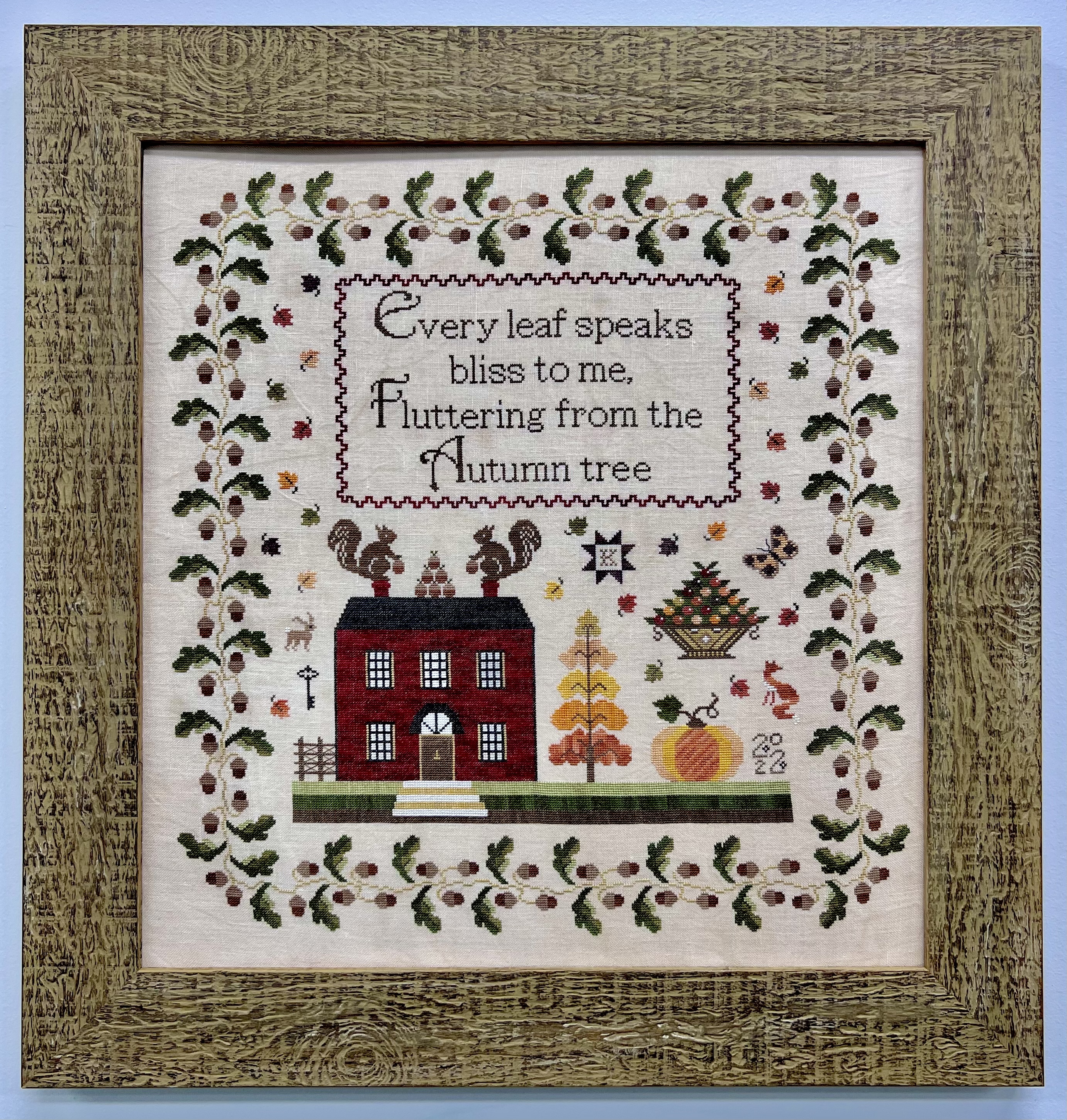 Acorn Manor - Cross Stitch Pattern