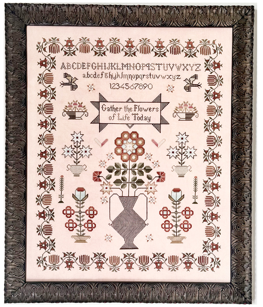Floral Fantasy - Cross Stitch Pattern 