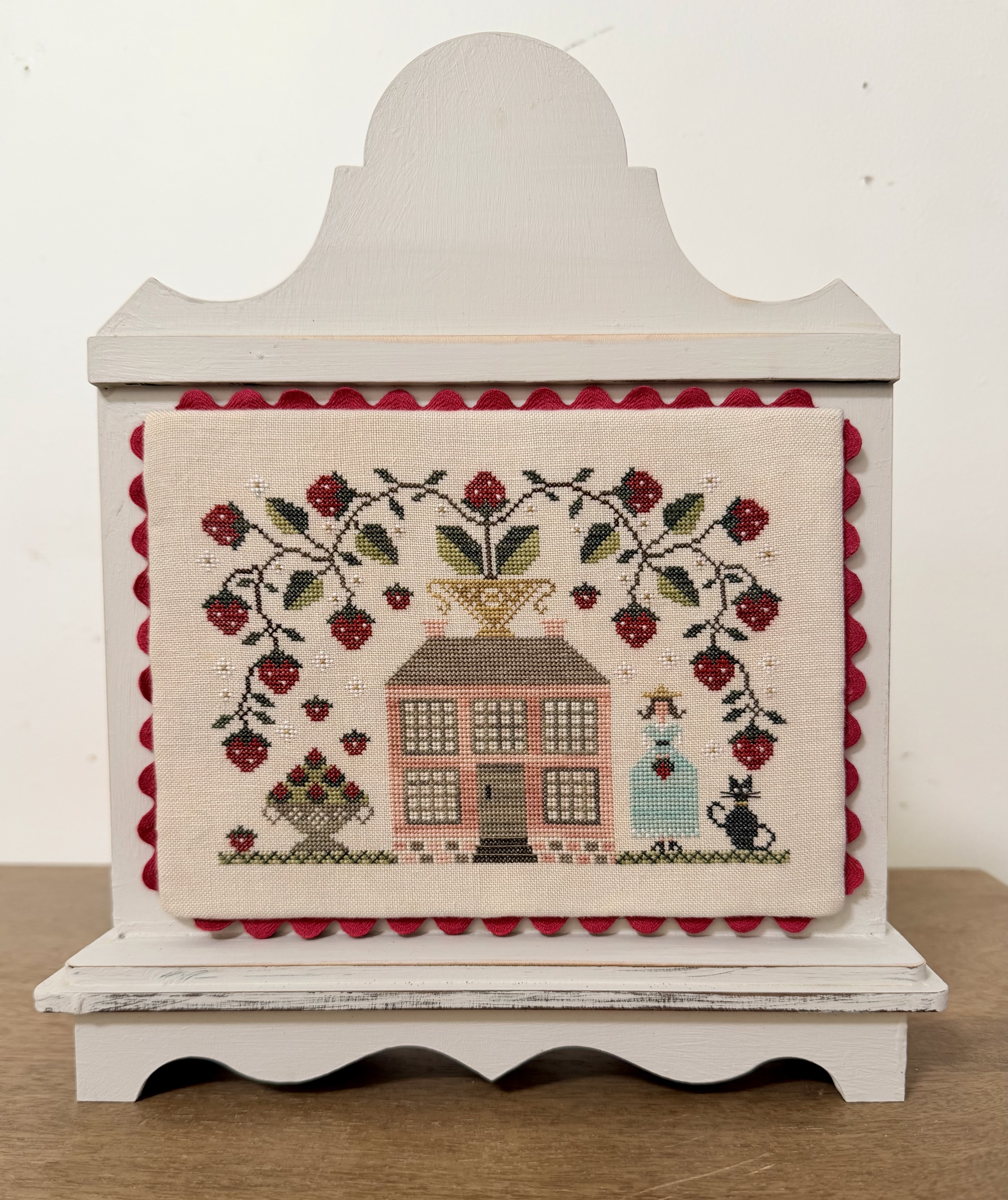 A Gathering of Strawberries - Cross Stitch Pattern