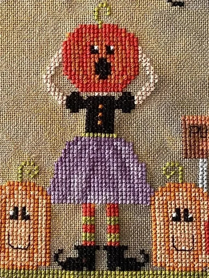 Beware the Pumpkins - Cross Stitch Pattern